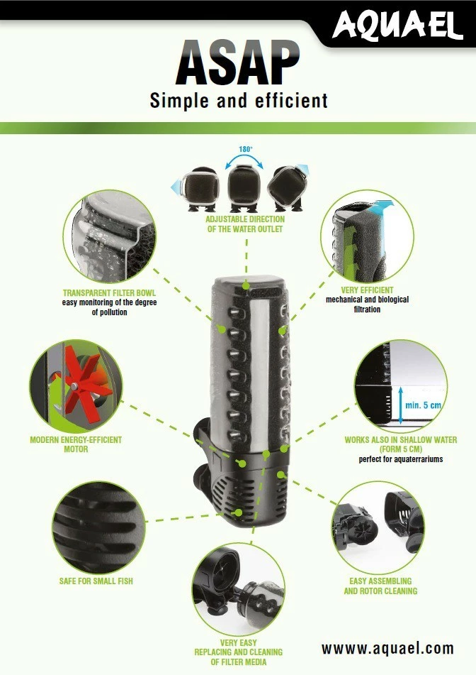 Aquael ASAP 500 Filter 5 Aquael ASAP 500 Filter – Bild 5