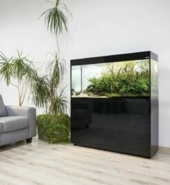Aquael - Aquarienset GLOSSY / D&N -Aquarienbedarf Verkaufsladen 112648 112933 112934 glossy black live 1 237 1280x1280