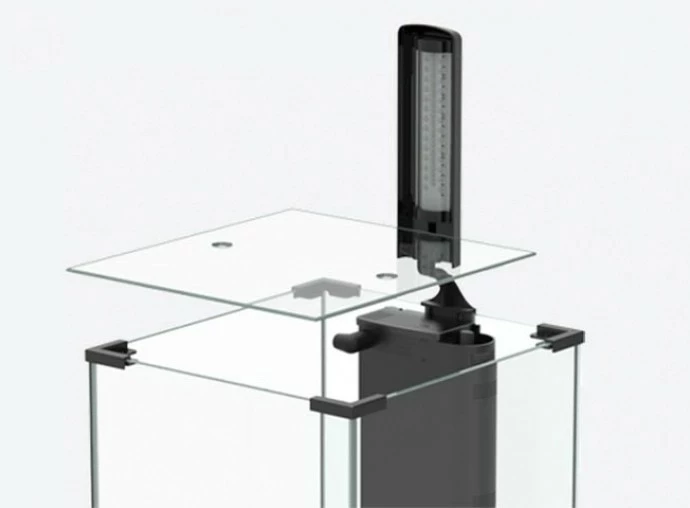 Aquatlantis - Nano Cubic 30 - Komplett-Aquarium Ohne Unterschrank 3 Aquatlantis - Nano Cubic 30 - Komplett-Aquarium Ohne Unterschrank – Bild 3