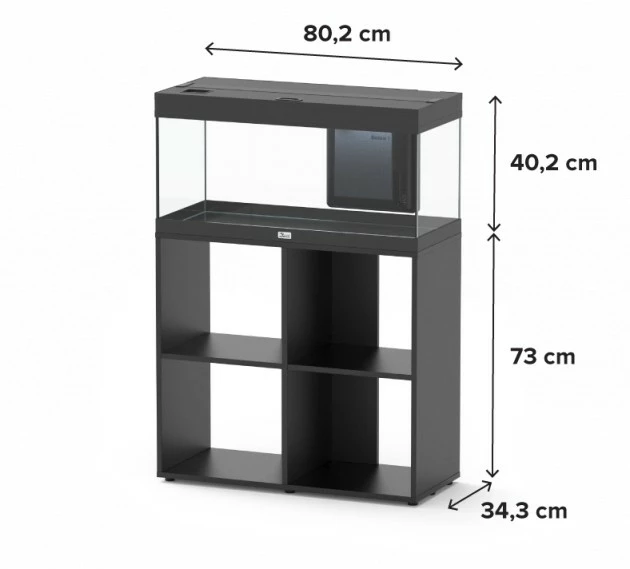 Aquatlantis - Prestige 80 - Aquarium-Kombination Mit Stand Regal 2 Aquatlantis - Prestige 80 - Aquarium-Kombination Mit Stand Regal – Bild 2