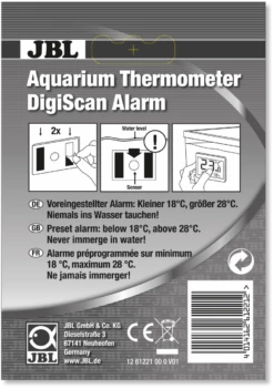 JBL Aquarium Thermometer DigiScan Alarm -Aquarienbedarf Verkaufsladen 85464 1280x1280