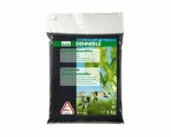 Dennerle Crystal Quartz Gravel Diamond Black - 5 Kg